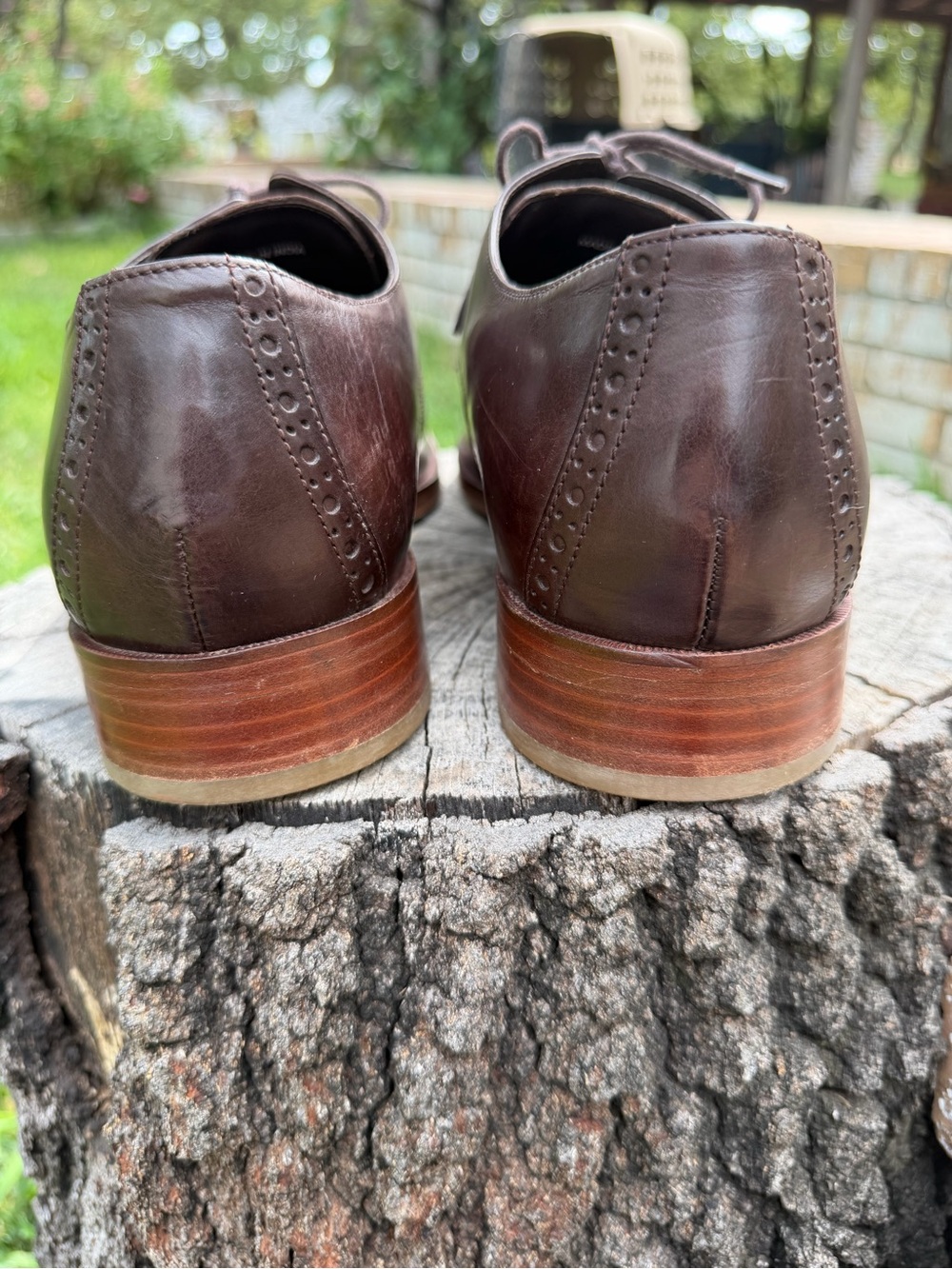 Cole Haan Jefferson Grand Brown Cap-Toe Oxford Size 13M Good Condition CLEAN - Picture 8 of 10